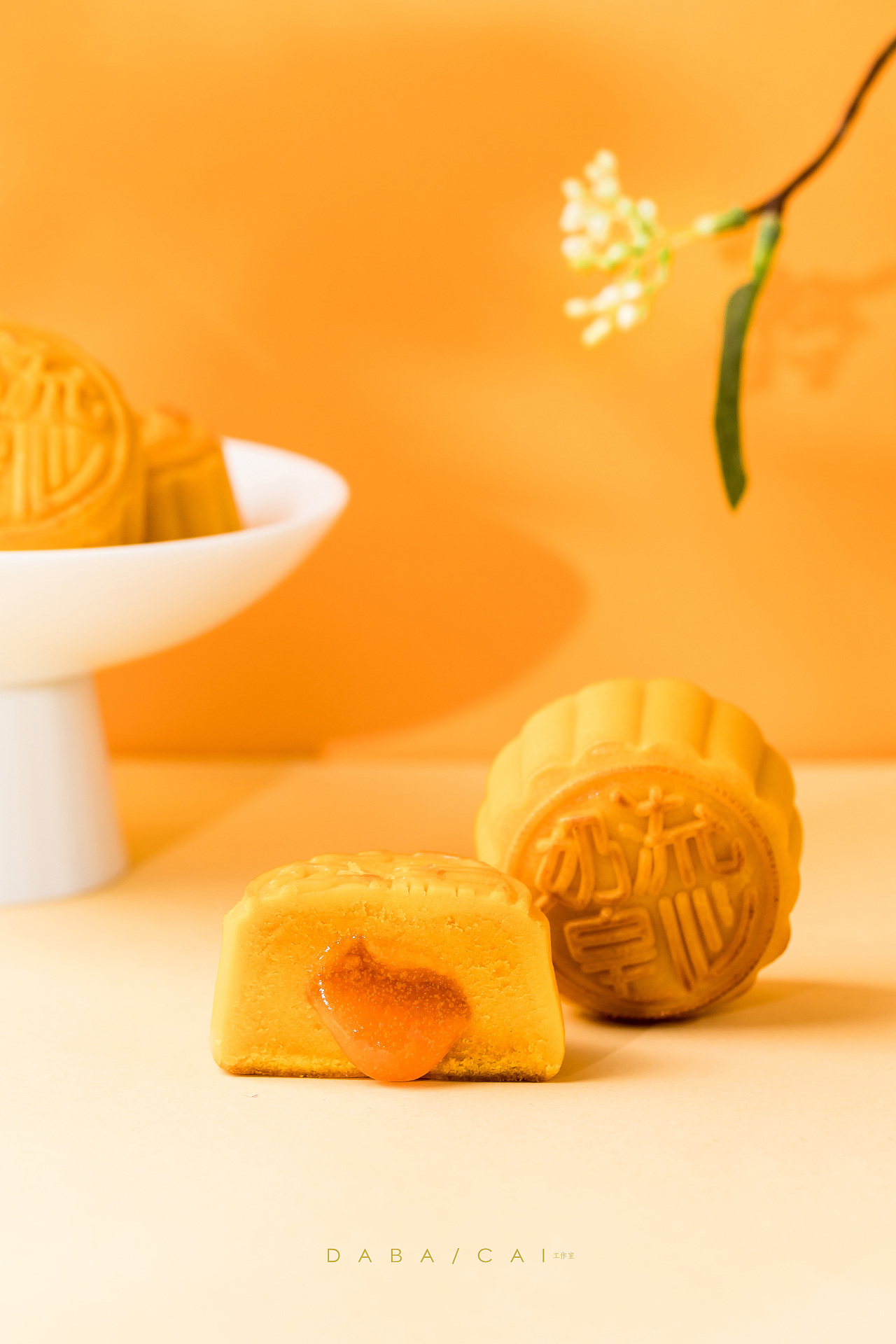 廉州府流心月饼产品拍摄