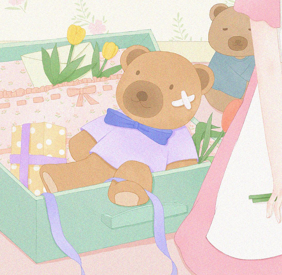 第 四 只 小 熊（圖ZMjM1MTA1ODQ0） - 商業(yè)插畫 - 站酷設(shè)計(jì)師閆聽聽原創(chuàng)素材 - 站酷ZCOOL