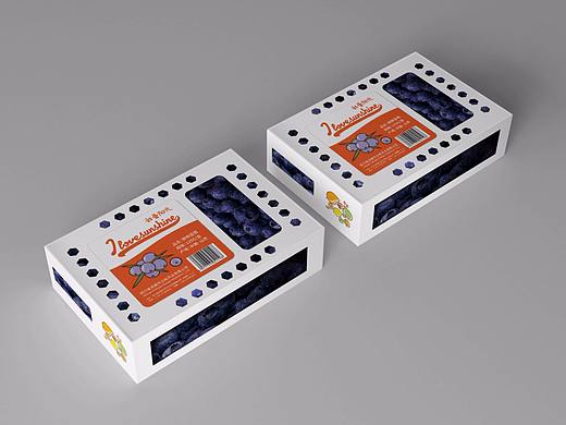 我爱阳光水果插画包装设计