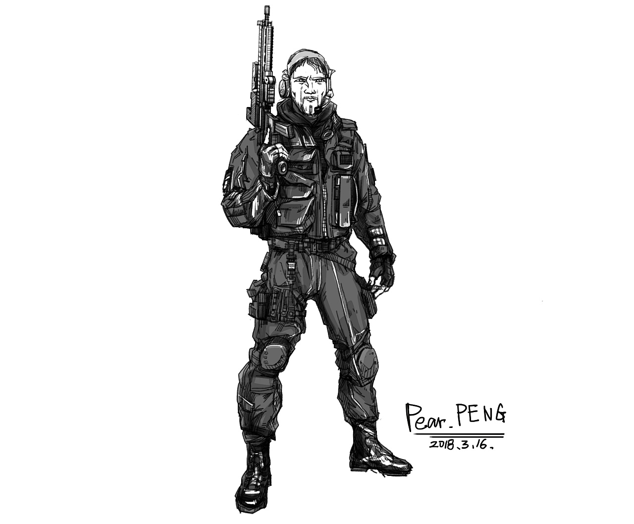 士兵|插画|绘本|pearpengshun - 原创作品 - 站酷 (zcool)