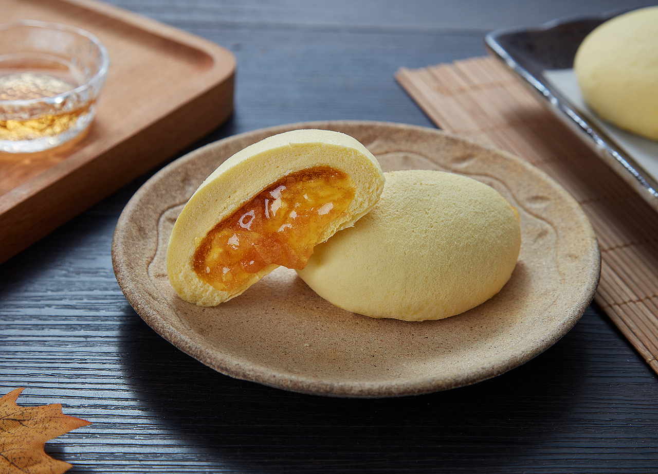 港式叉烧包广式早茶点心早餐速冻食品拍摄影拓文化