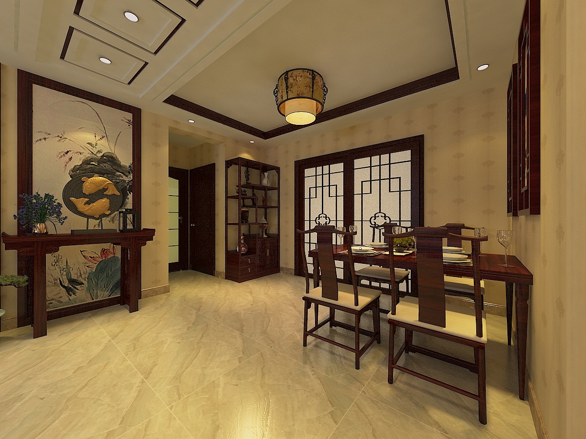 石家庄天山九峯中式风格设计效果