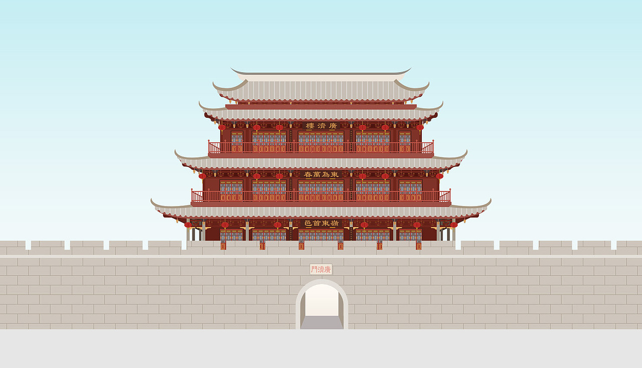 这个是业余做的潮州广济门,一砖一瓦拼上去的,没怎么做简化,纯体力活;不过完成后还有点成就感,下次做个简化版的。