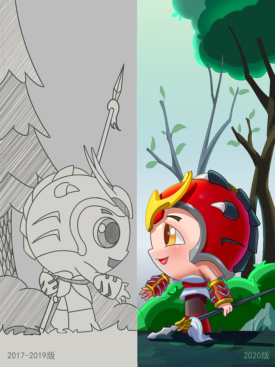 2007—2021（漫画/角色演变史）（图ZMjkyMDAyNTI0） - 短篇/格漫 - 站酷设计师怪袋原创素材 - 站酷ZCOOL