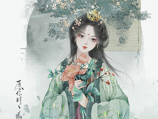 古风原创插画