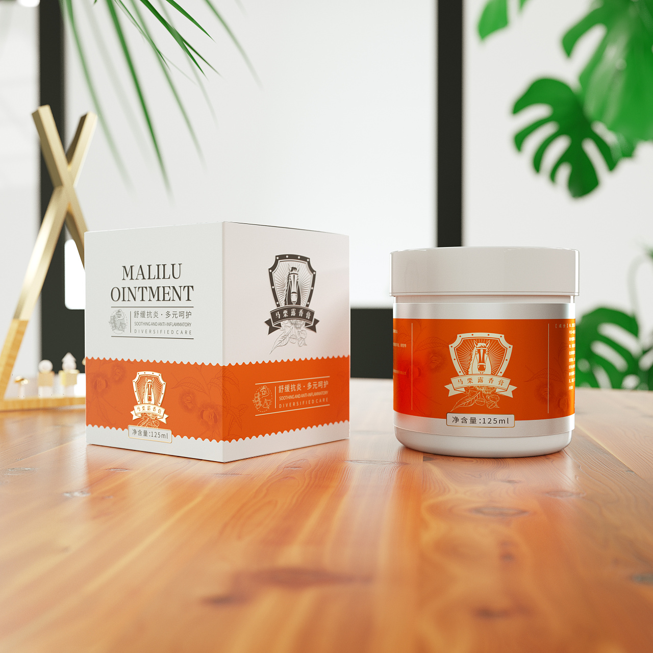 马栗香膏产品包装