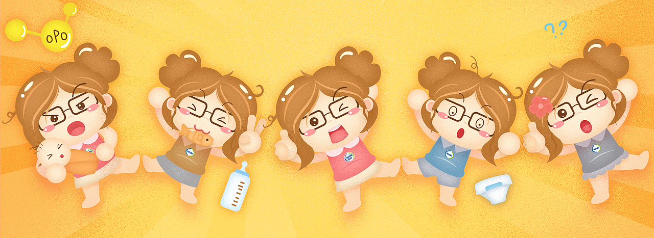 职业妈妈爱baby（图ZODEzMjI3MTI=） - 商业插画 - 站酷设计师Wuli炮炮原创素材 - 站酷ZCOOL