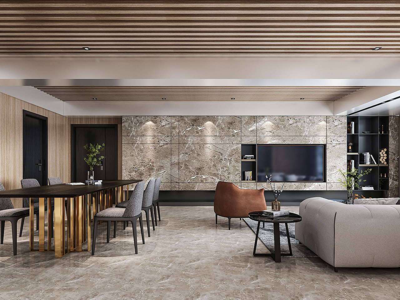 择木创建设计表现 ——现代风格家装