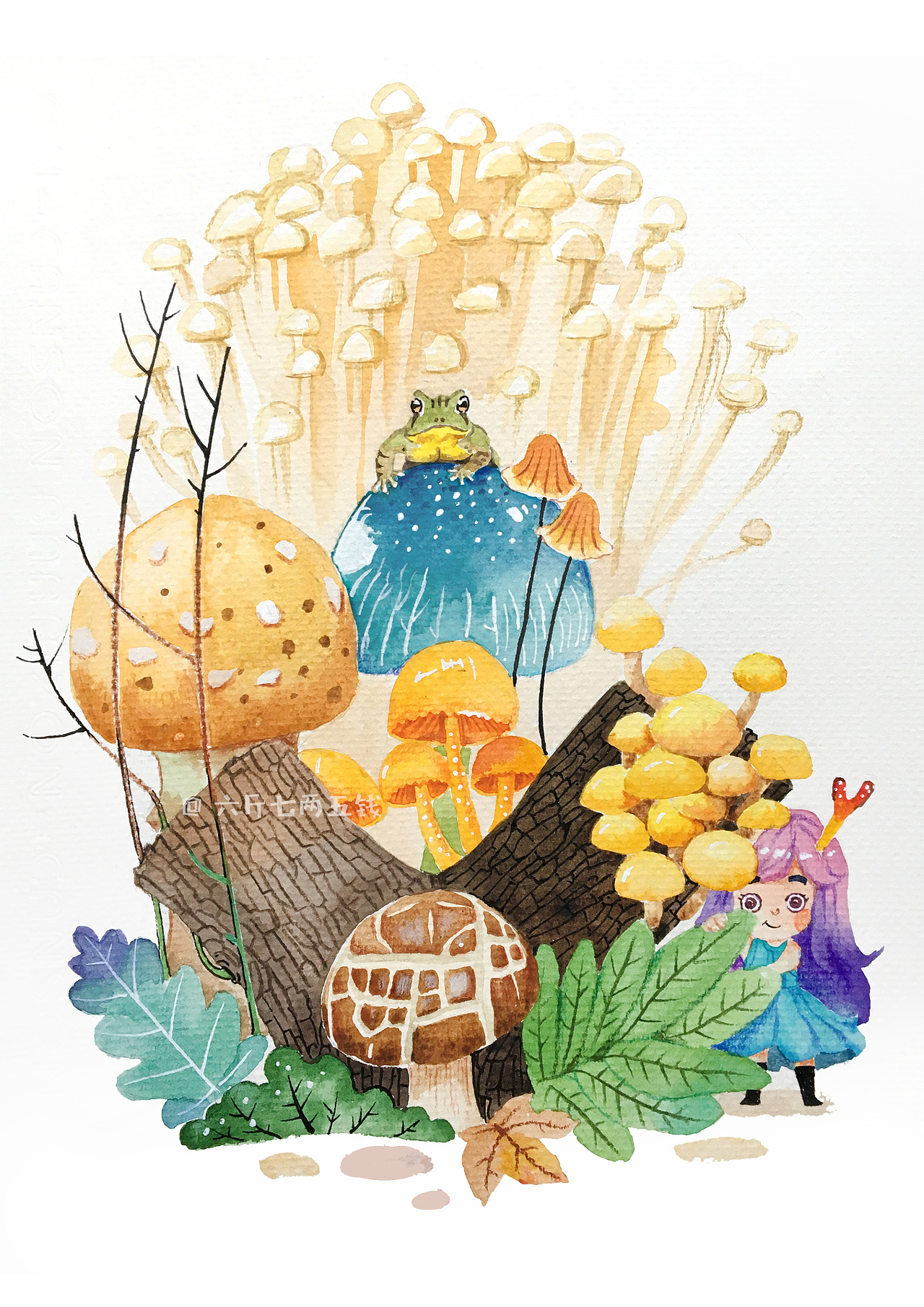 小鸡炖蘑菇|插画|新锐潮流插画|饿魚 - 原创作品 - 站酷 (ZCOOL)