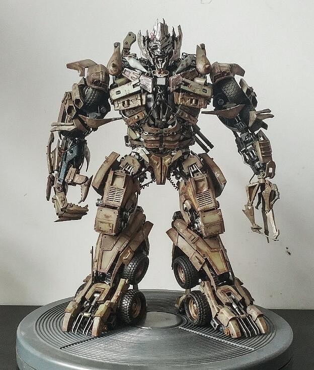 手工胶板作品鉴赏变形金刚系列变3威震天