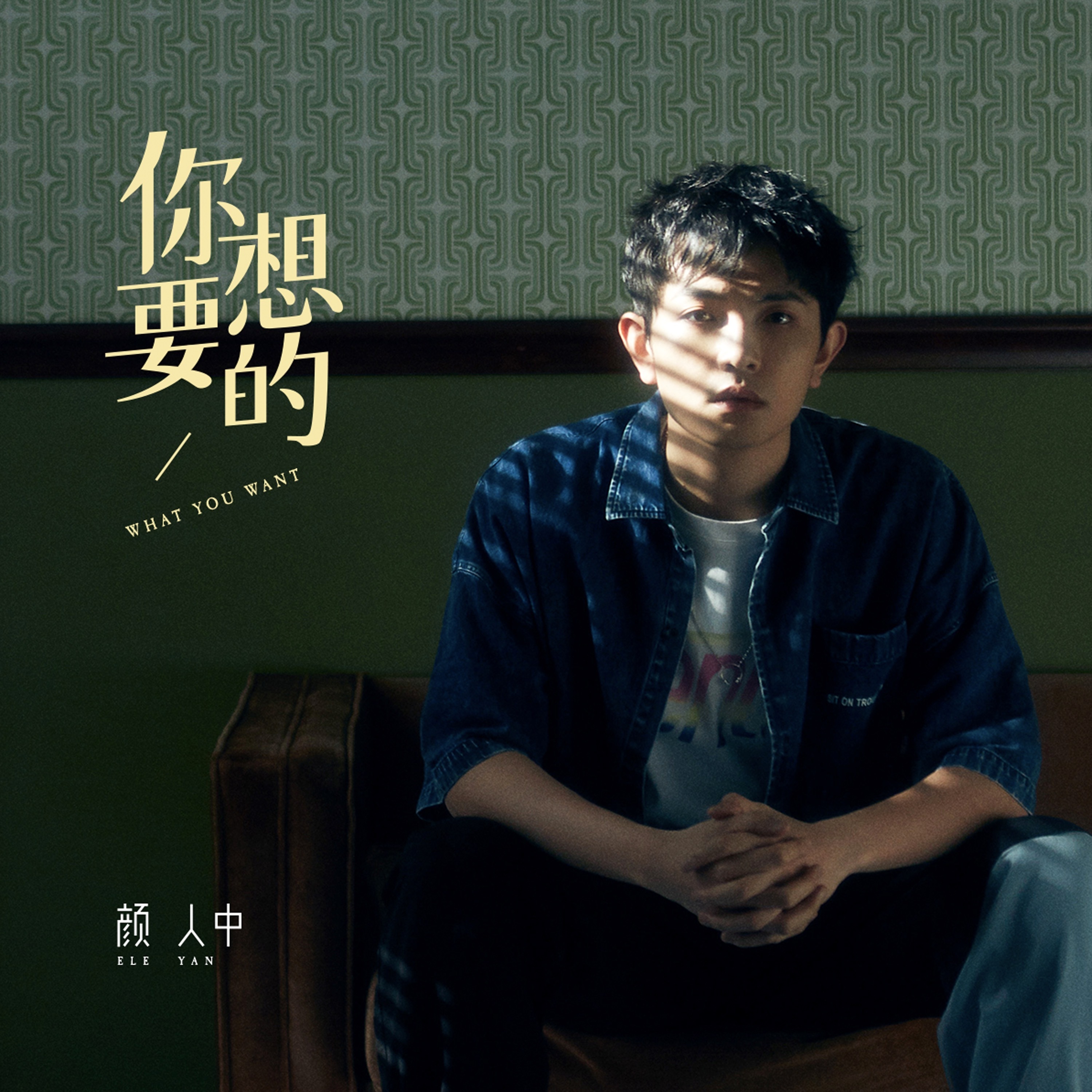 颜人中新单曲《你想要的》ep封面摄影