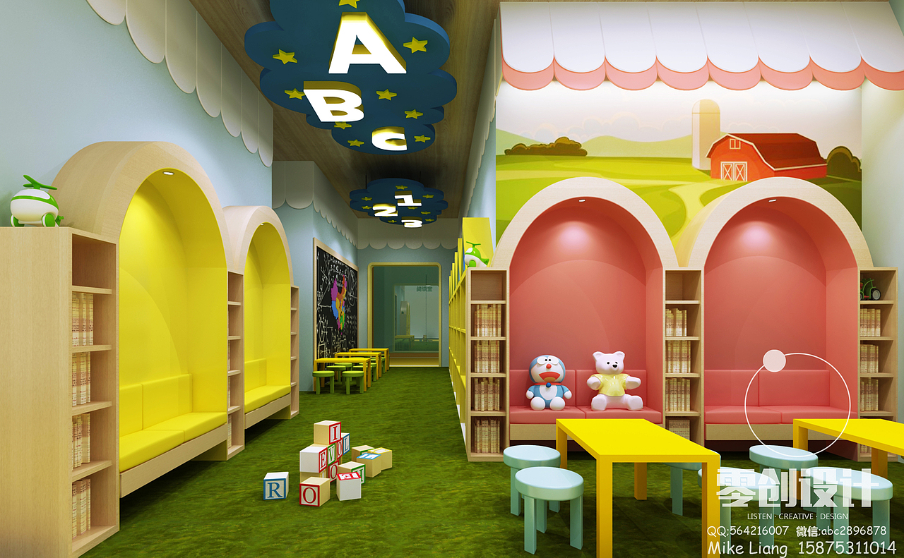 幼儿园设计（图ZMjQ5NTU4Mjky） - 建筑/空间 - 站酷设计师能少Mike原创素材 - 站酷ZCOOL