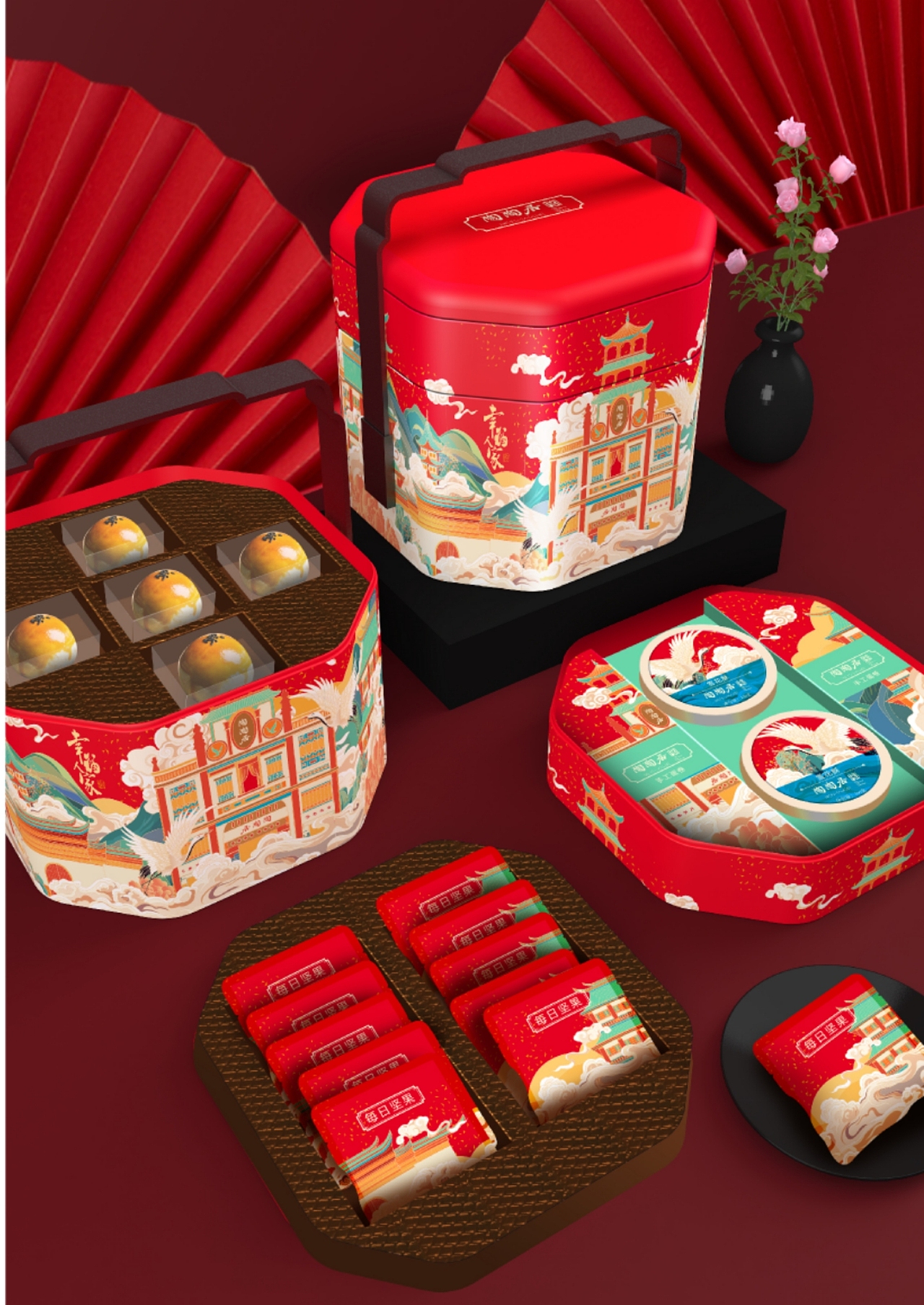 广州陶陶居包装设计（图ZMjMyNzE3Mzg4） - 包装 - 站酷设计师广州巨灵设计原创素材 - 站酷ZCOOL