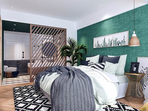 北欧风家装效果图 1992效果图