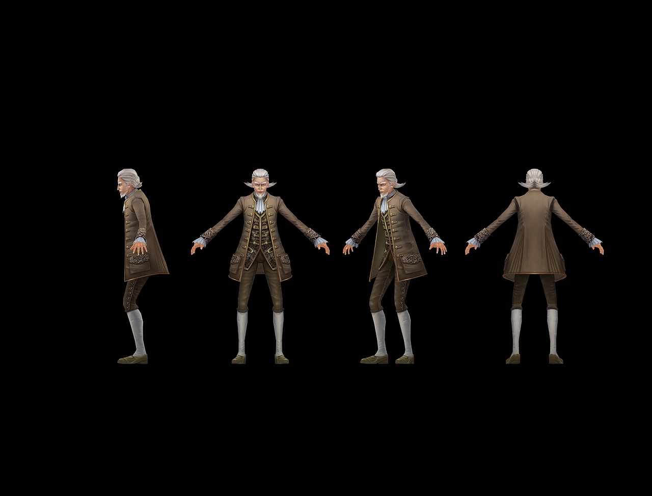 贵族老爷手绘模型（图ZOTk1ODMwNTI=） - 人物/生物 - 站酷设计师DeDeMaCool原创素材 - 站酷ZCOOL