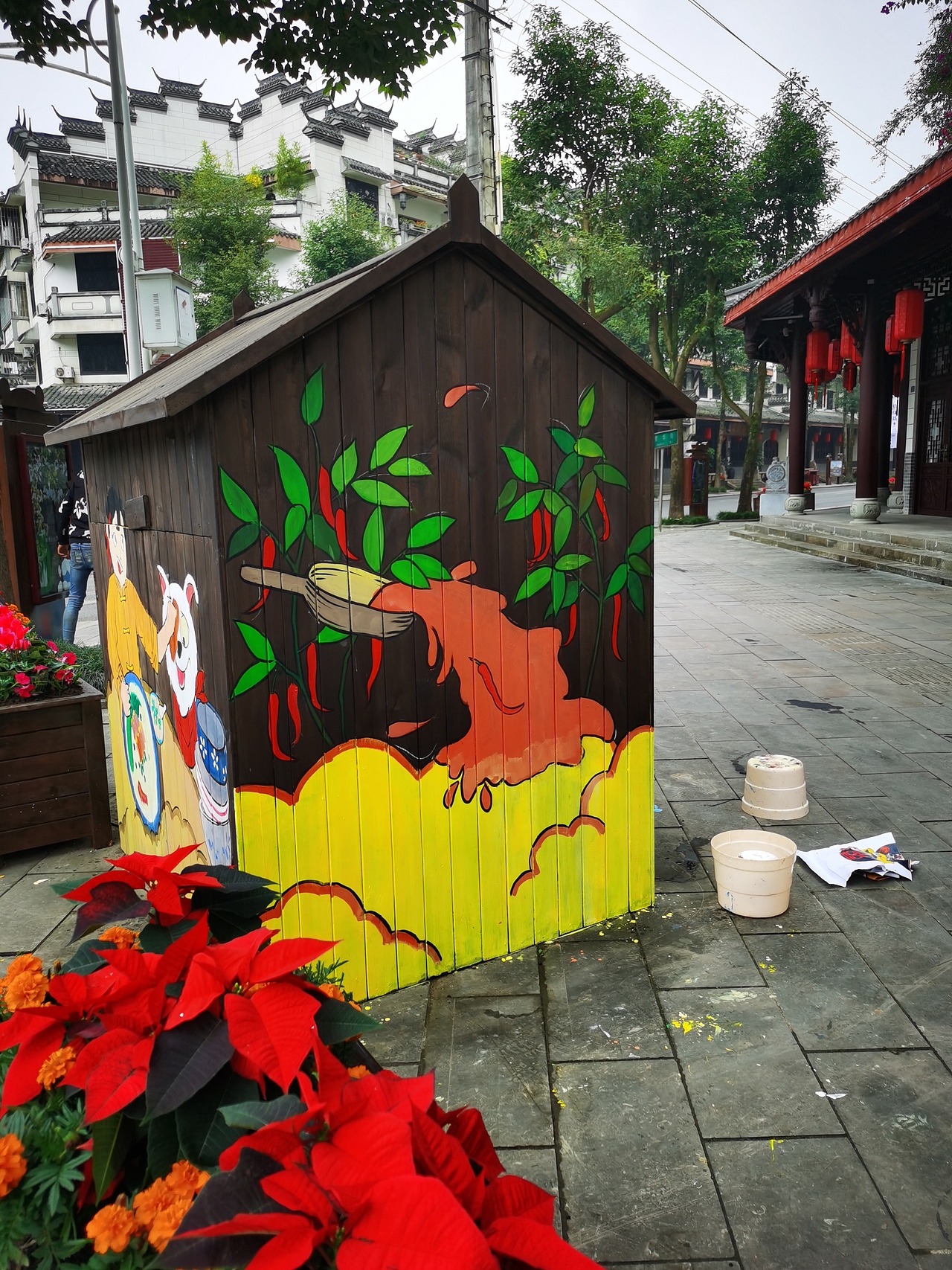 成都墙绘，成都彩绘，成都壁画