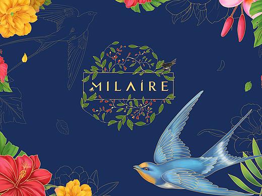 【milaire】马来西亚品牌logo设计及面膜产品包装设计