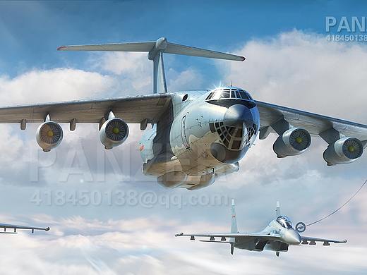 海军SU-30 和 空军 IL-78空中加油
