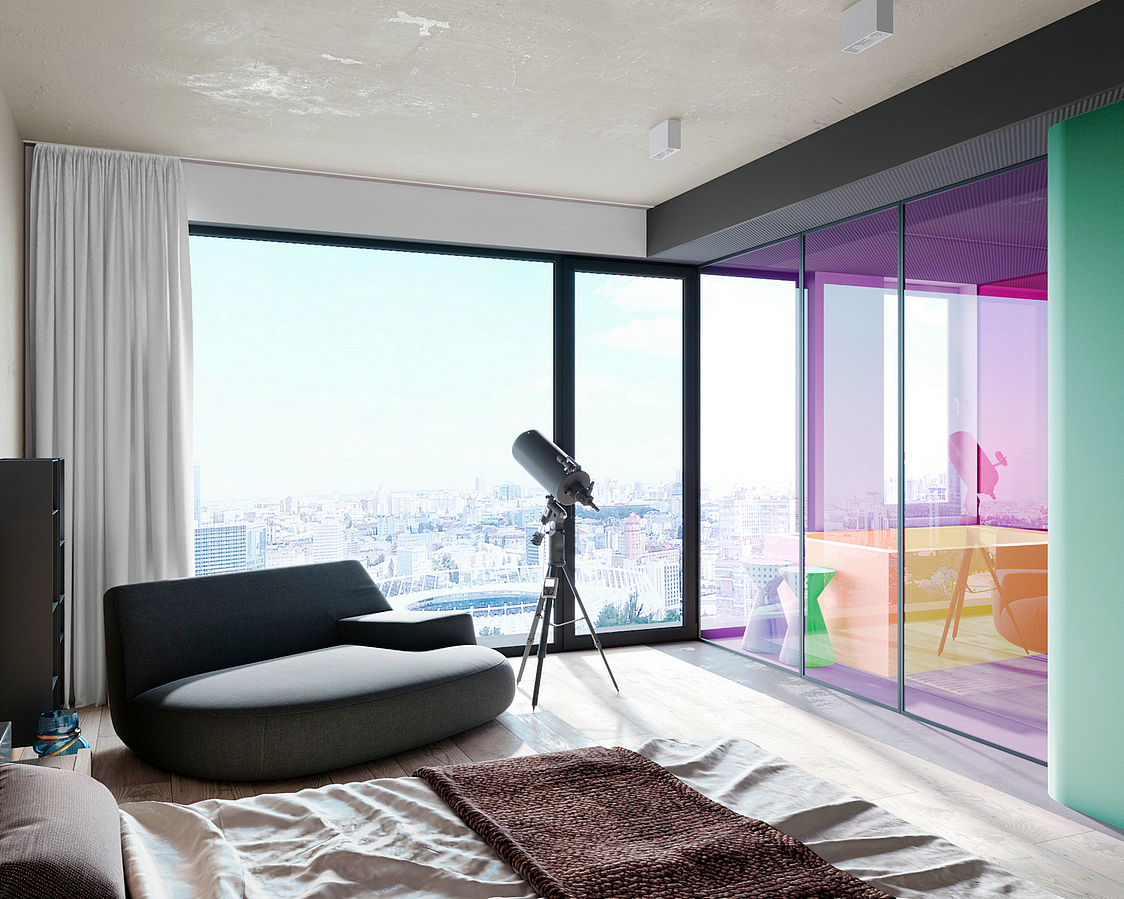 极简现代家装风格设计案例（图ZMTk4MjMyNTY4） - 家装设计 - 站酷设计师适己设计情报局原创素材 - 站酷ZCOOL