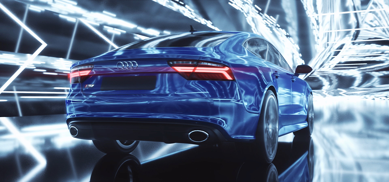 C4D丨Full CG Audi RS7（图ZMTQ5Nzk1ODk2） - 其他影视 - 站酷设计师null010原创素材 - 站酷ZCOOL