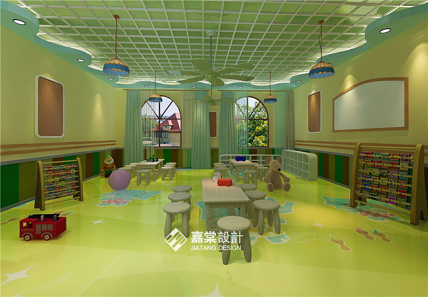 郑州幼儿园装修公司&郑州幼儿园设计公司&爱尔玛幼儿园设计方案(图ZNjc5NDg3NDA=) - 家装设计 - 站酷设计师郑州幼儿园装修原创素材 - 站酷ZCOOL