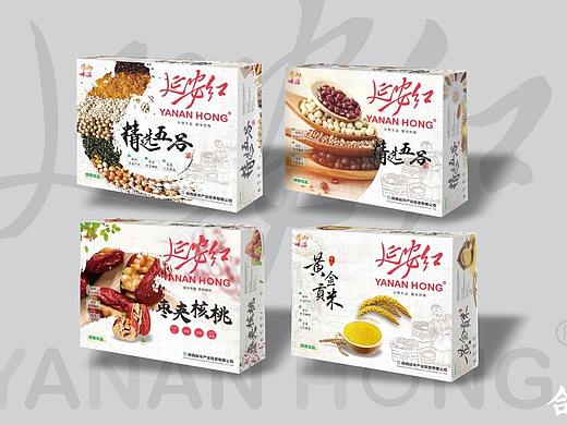 延安红系列包装设计—
