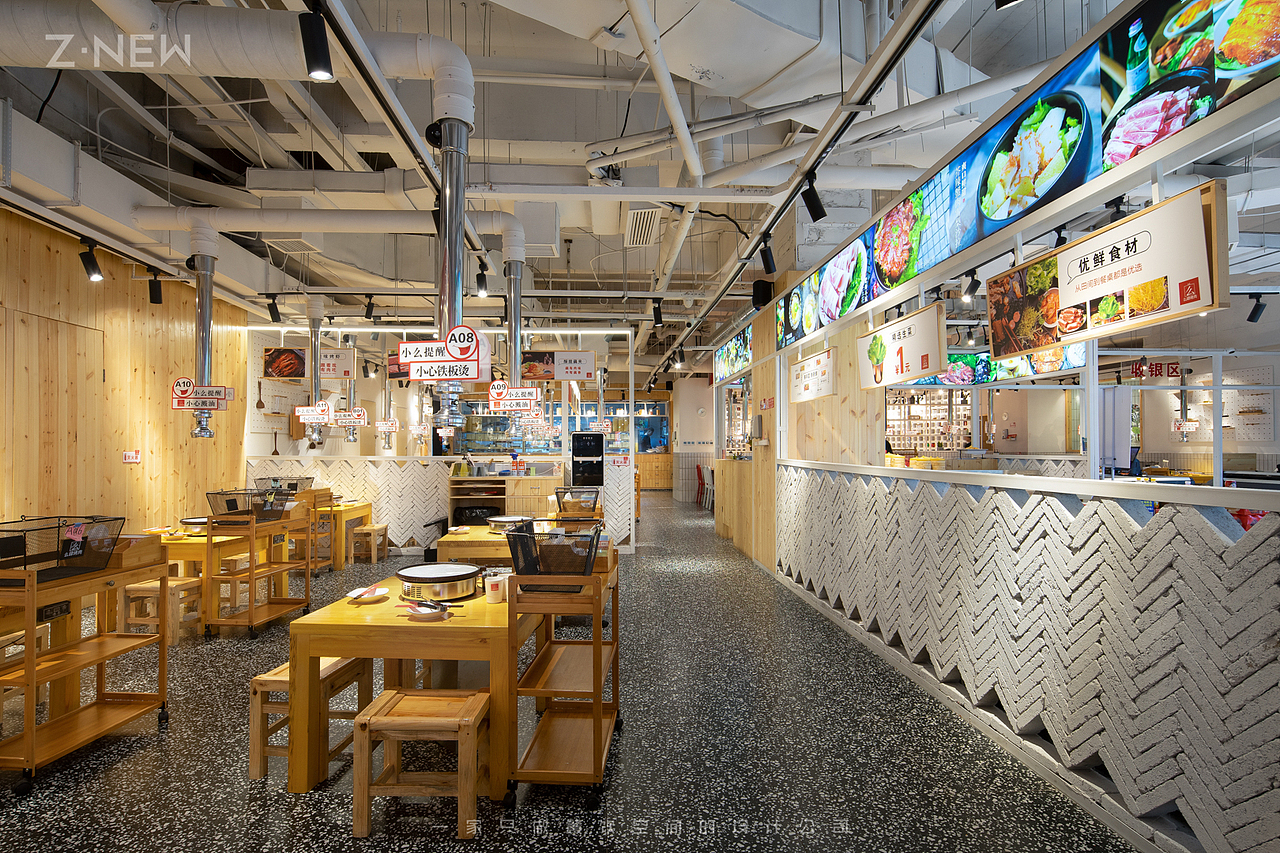 紫牛设计|么肆烤肉（凯德店）（图ZMTg3Mjg3MTYw） - 家装设计 - 站酷设计师紫牛餐饮空间设计原创素材 - 站酷ZCOOL