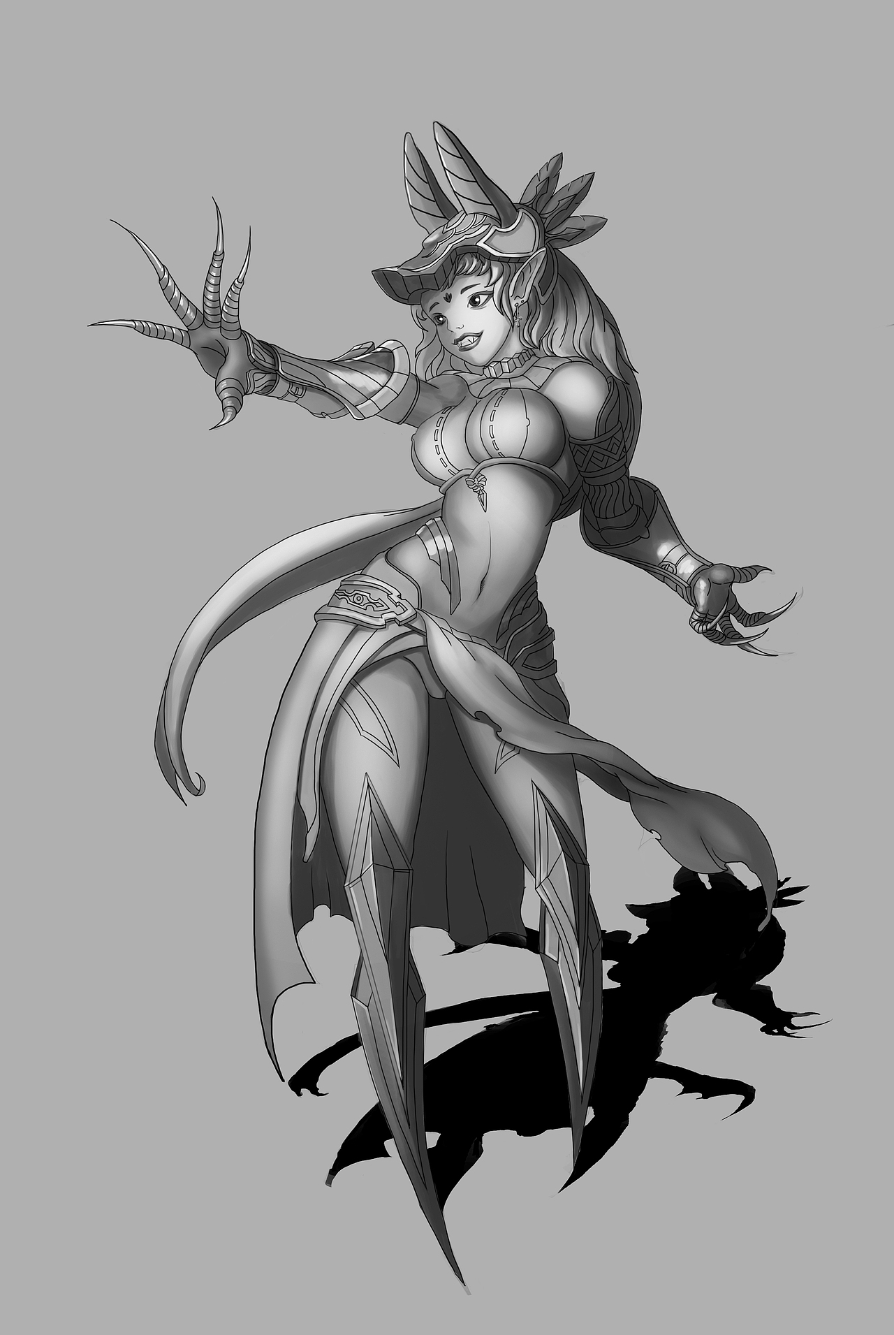 人物赛璐璐|插画|游戏原画|美术农民工_原创作品-站酷zcool