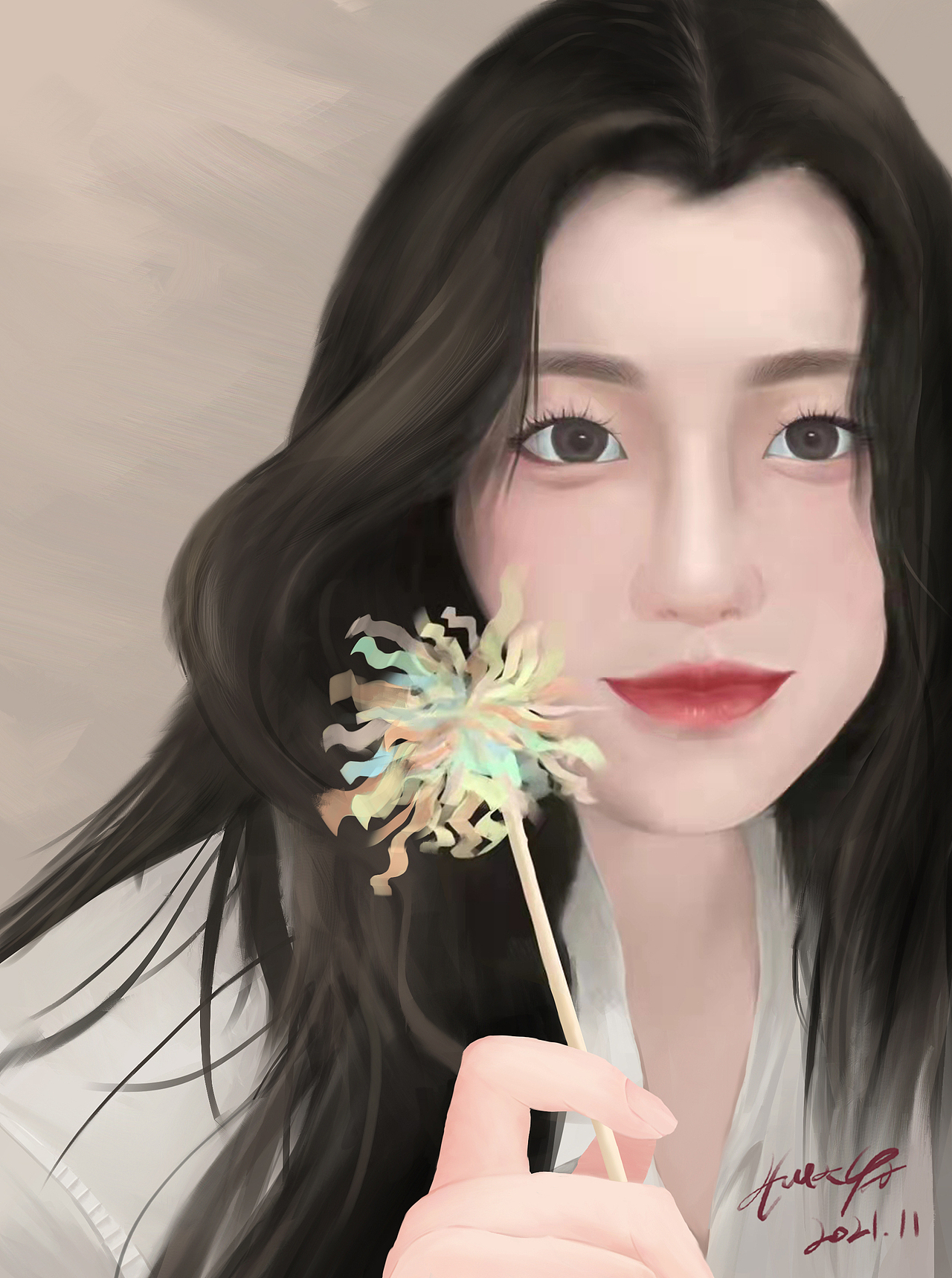 人物板绘—厚涂头像（图ZMjc5NDQyOTUy） - 创作习作 - 站酷设计师做设计的提莫菌原创素材 - 站酷ZCOOL