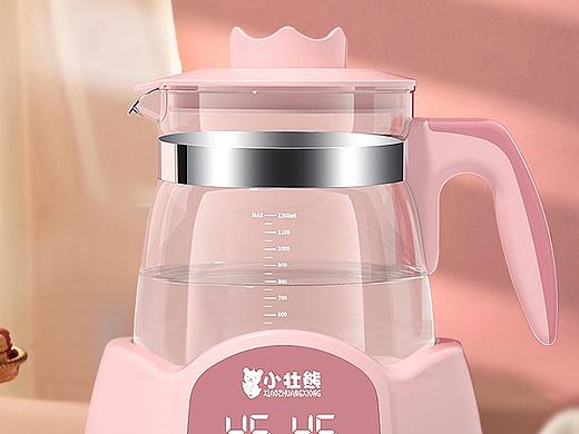 电热水壶调奶器详情页设计
