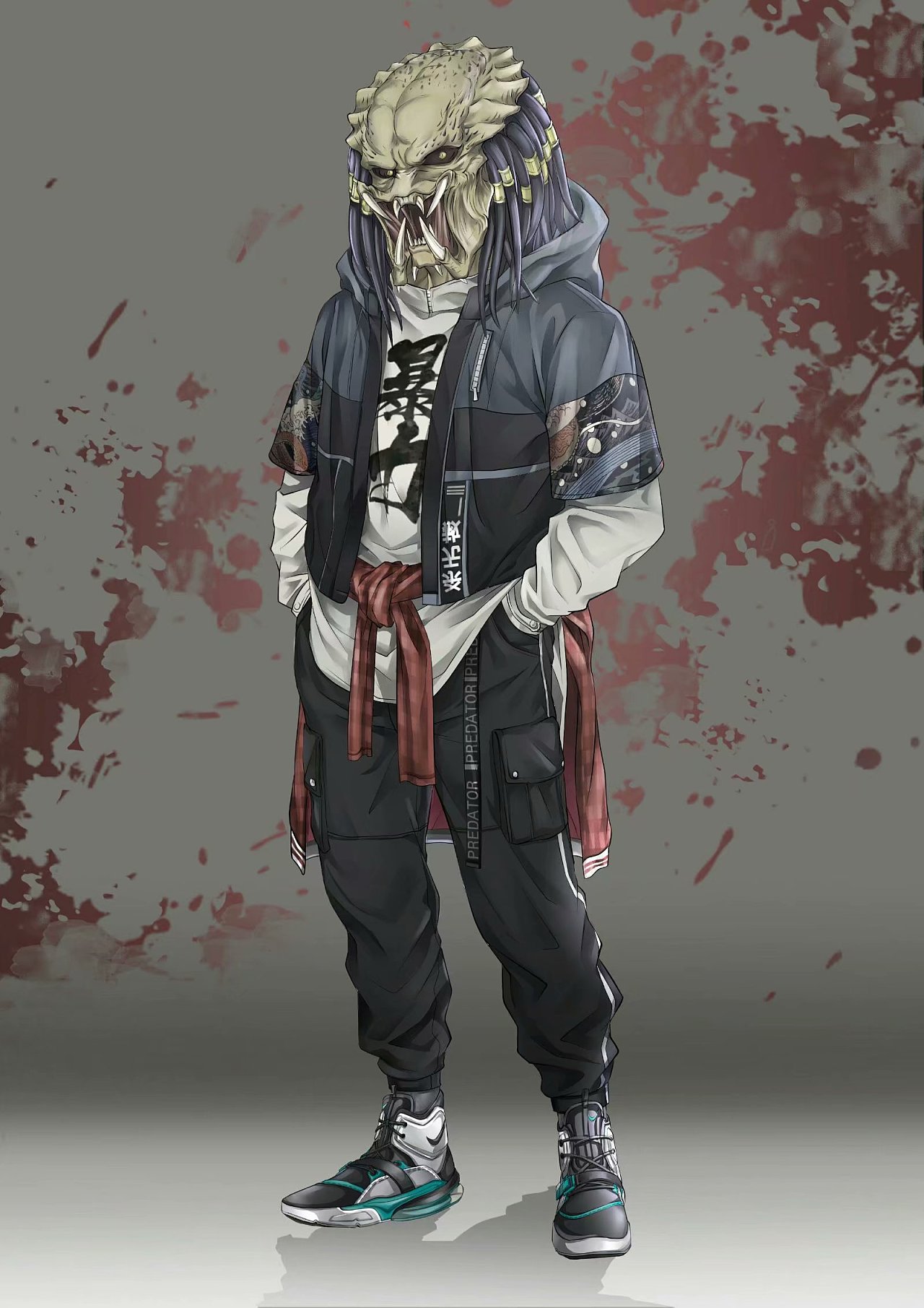 横须贺铁血战士|插画|涂鸦/潮流|指间萤火 - 原创作品 - 站酷 (zcool)