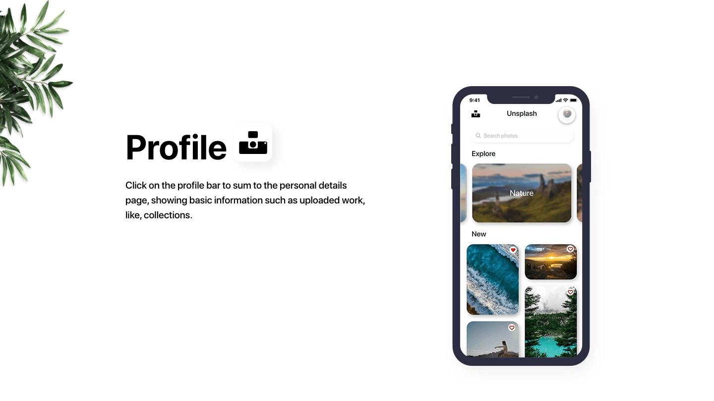 Unsplash concept design（图ZMTYxMzY1MzQw） - 交互/UE - 站酷设计师Dreamer97原创素材 - 站酷ZCOOL