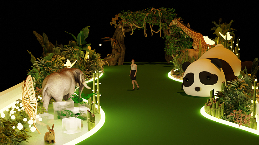 交个朋友 植愈一夏（图ZMzQ0ODY1MjQ4） - 展陈设计 - 站酷设计师攀岩的瓜子原创素材 - 站酷ZCOOL