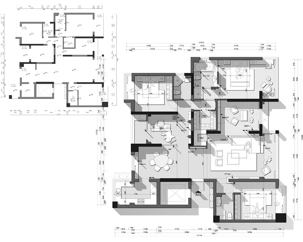 📍浙江｜180m²户型爆改充满了趣味性（图ZMzczNjYyNjQ0） - 家装设计 - 站酷设计师使徒行者ni原创素材 - 站酷ZCOOL