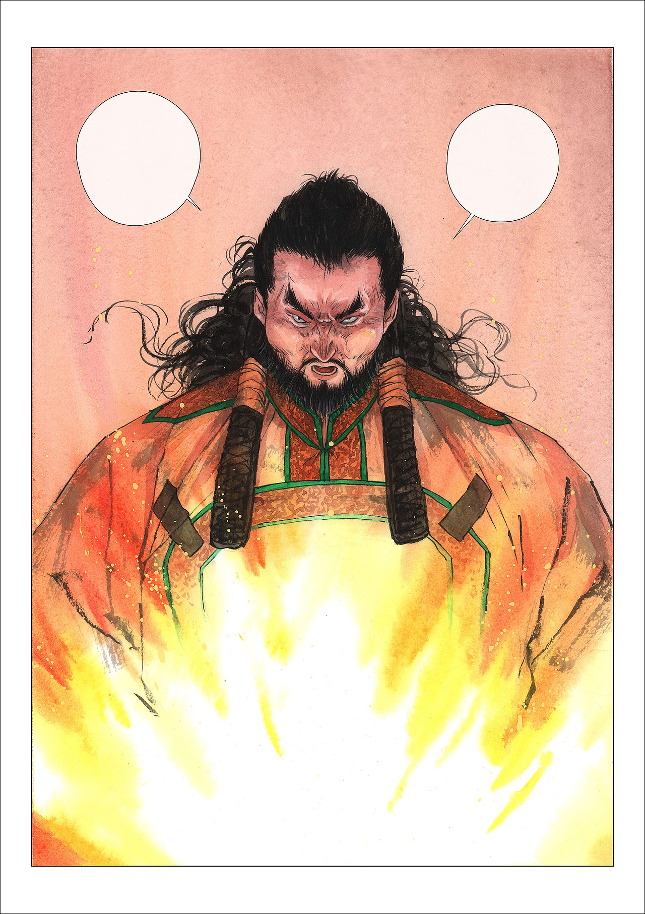 漫画《仓央嘉措》第二卷完成