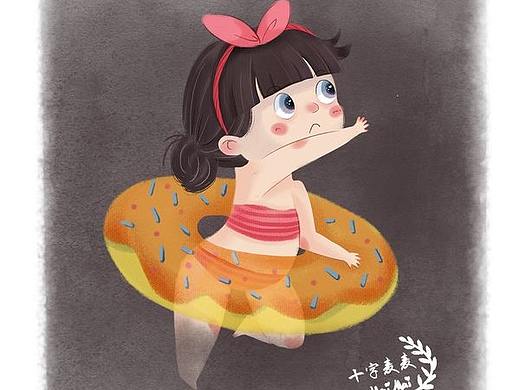 小小的我（个人主页-ZNDYzNDAxNjA=） - 儿童插画 - 站酷设计师十字麦麦原创素材 - 站酷ZCOOL