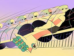 “瞬间MOMENT”系列插画