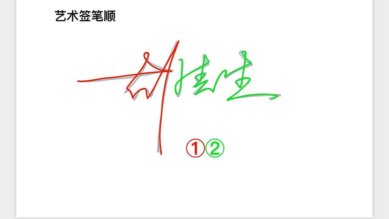 《签名设计》胡春生