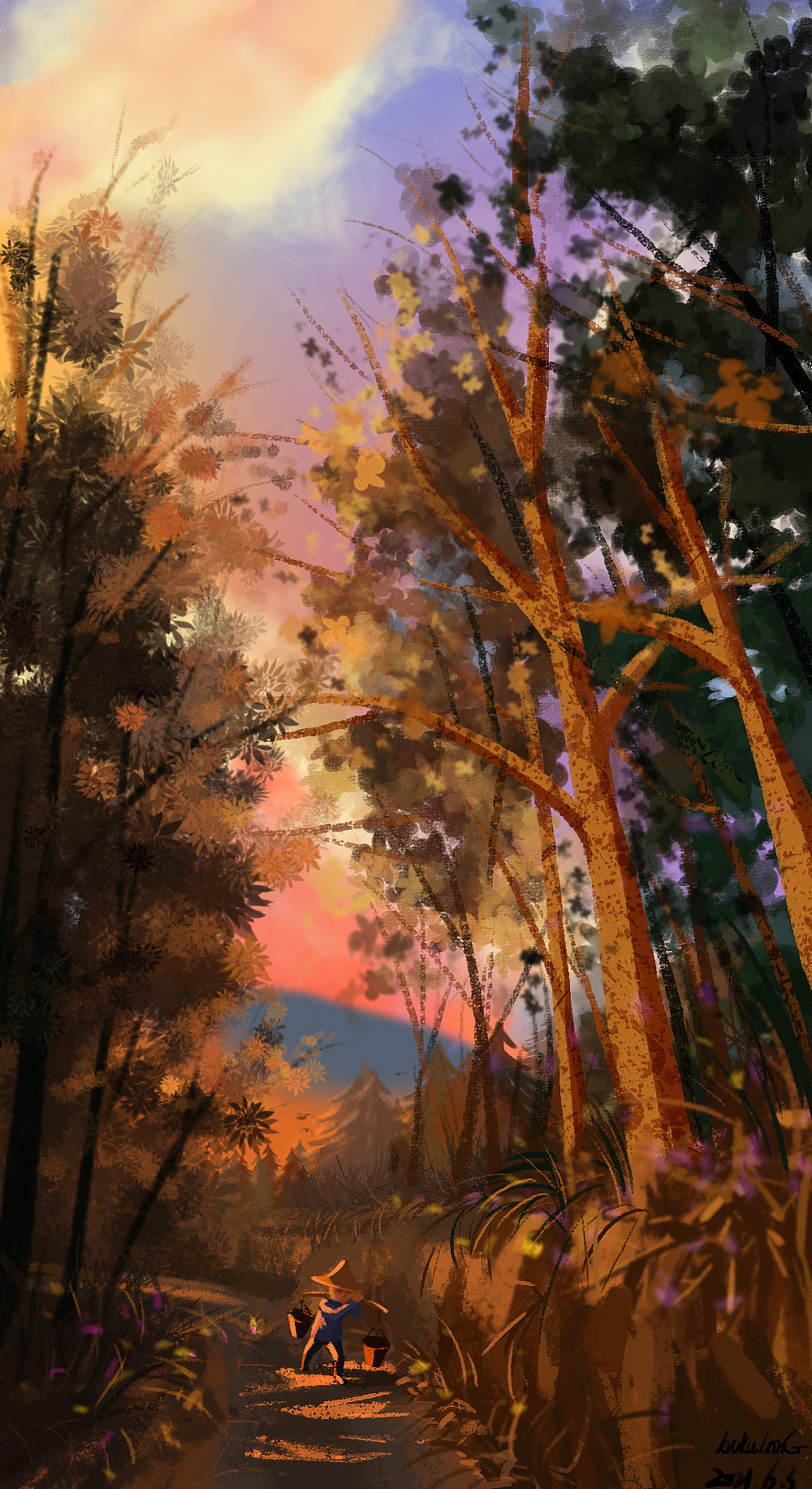 插画小风景（图ZMjU3MzkyODc2） - 商业插画 - 站酷设计师KuKu龙原创素材 - 站酷ZCOOL