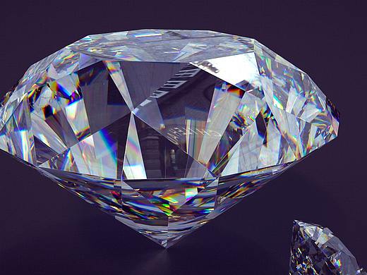 OC渲染的一张钻石