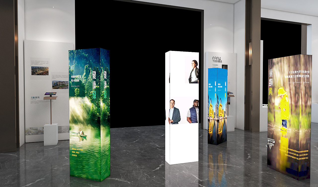 展厅（图ZMjQyMDkyNDEy） - 家装设计 - 站酷设计师傻傻2呆呆原创素材 - 站酷ZCOOL