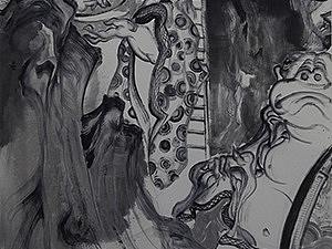 朱敬一水墨系列《桃花源记》