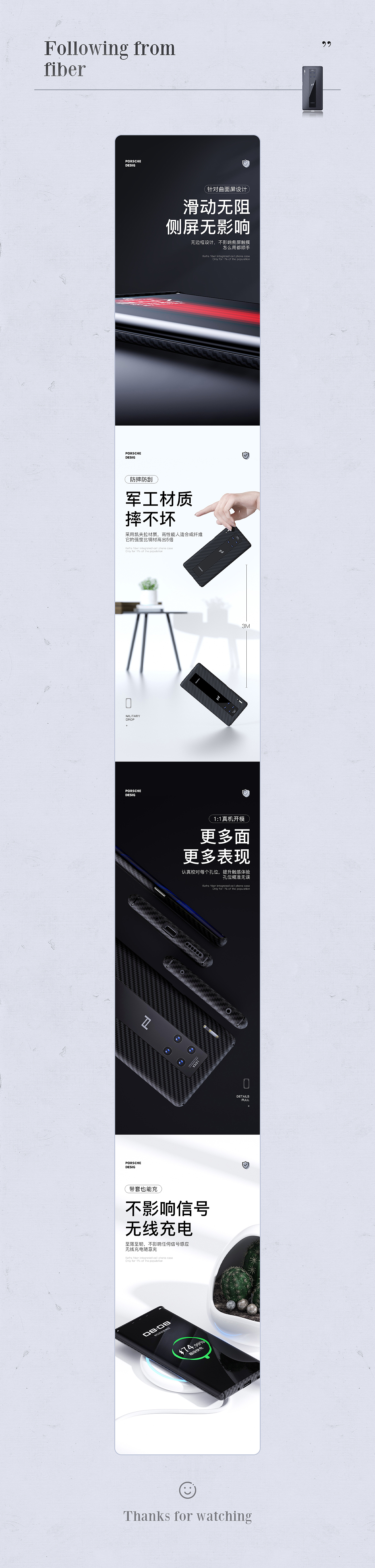 凯夫拉*超纤革手机壳详情页