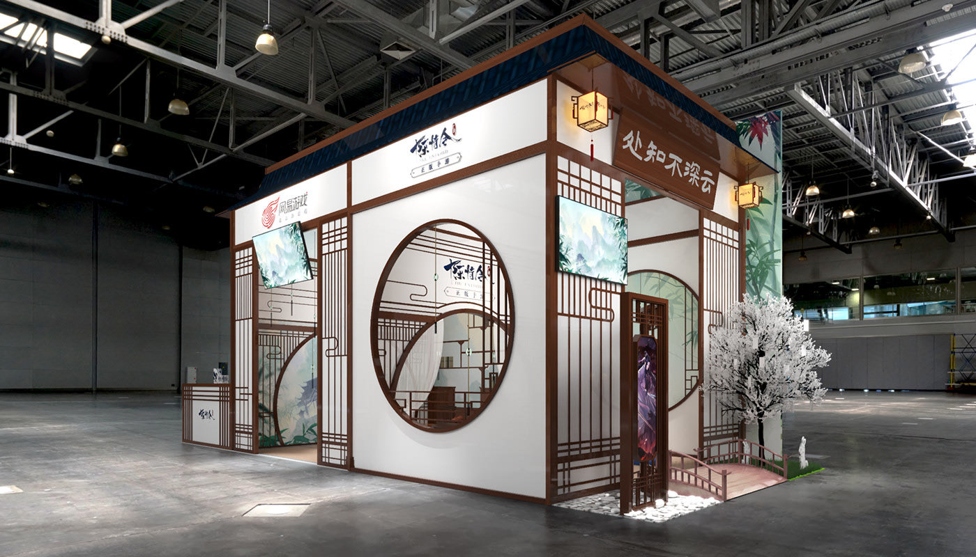 中式展会|空间|展陈设计|设计小丸子j - 原创作品 - 站酷 (zcool)
