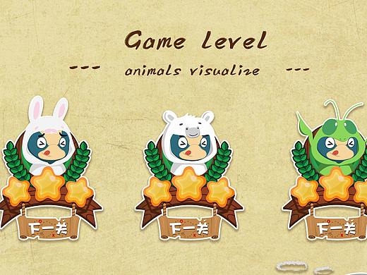 Game level --- animals visualize ---（个人主页-ZMjk5MDU5ODg=） - 游戏UI - 站酷设计师Ti_key原创素材 - 站酷ZCOOL
