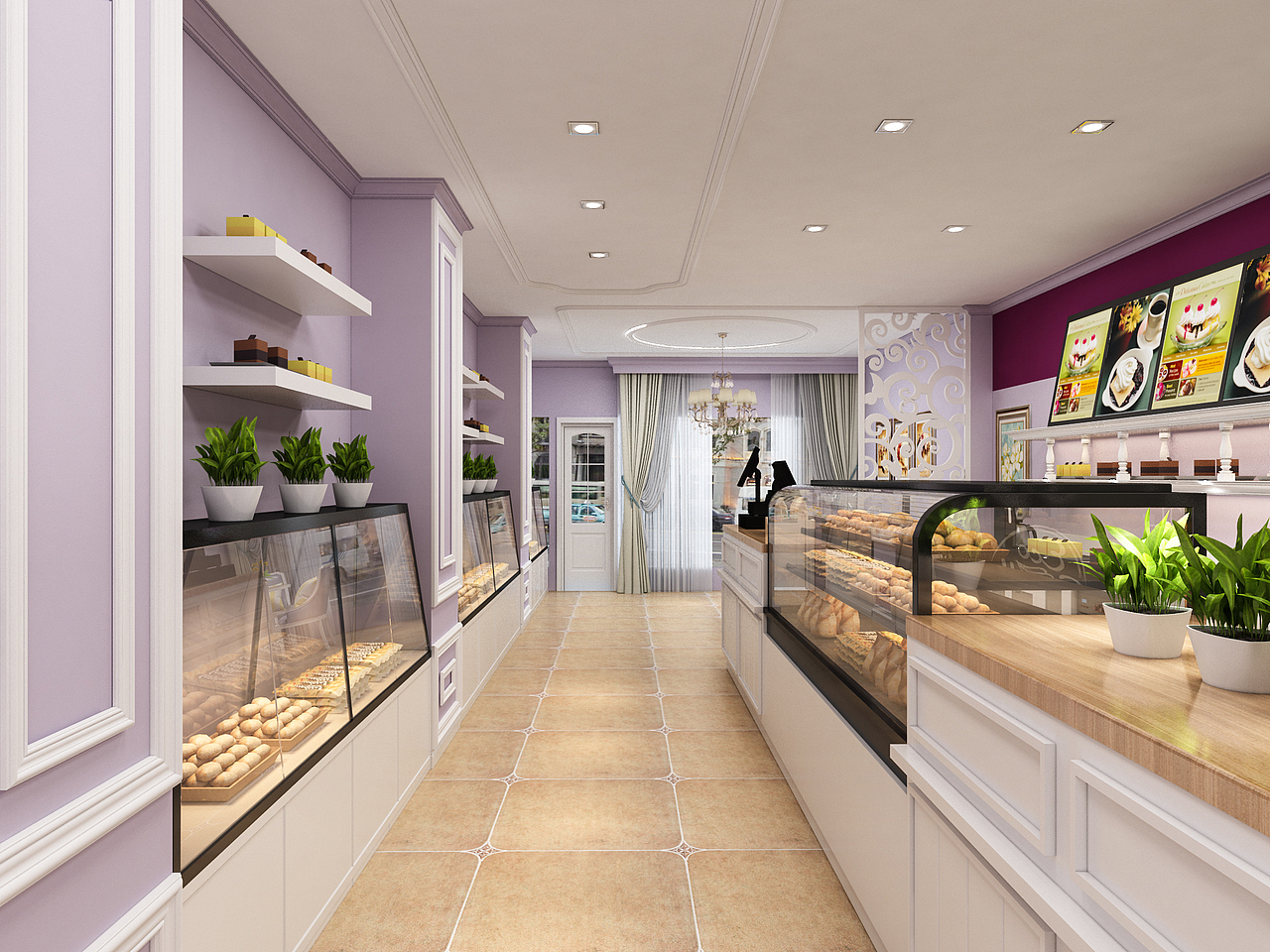 1992效果图~蛋糕店