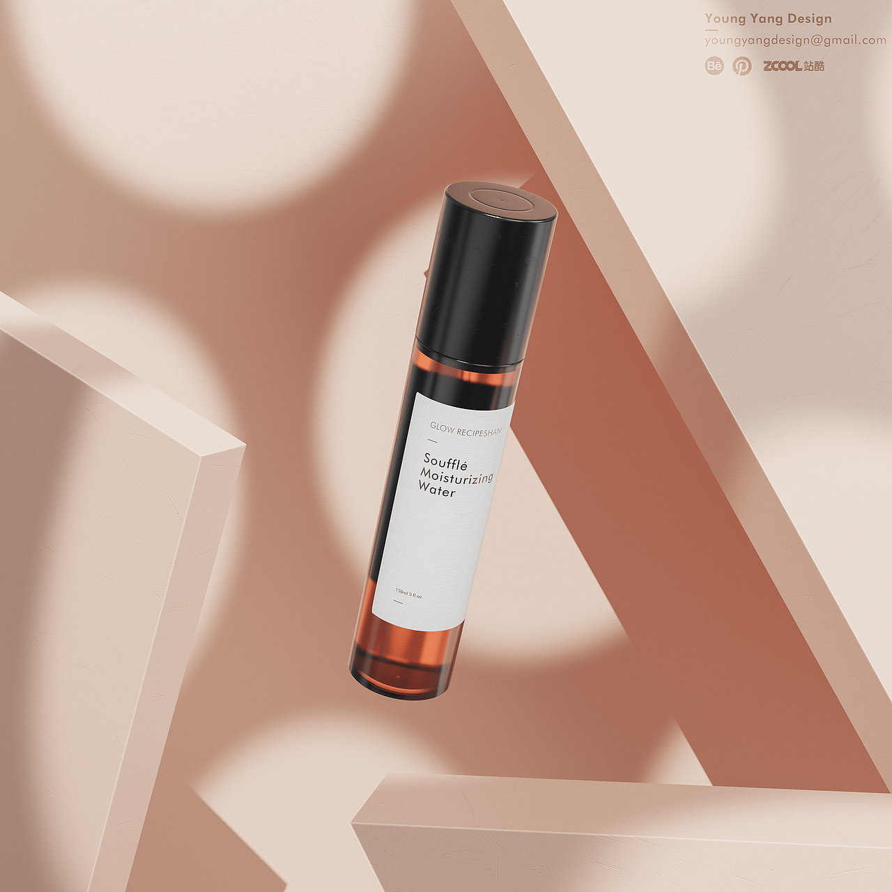 使用keyshot做的一些化妆品的场景渲染练习（图ZMjUwOTk0ODcy） - 产品 - 站酷设计师Young丨Yang原创素材 - 站酷ZCOOL