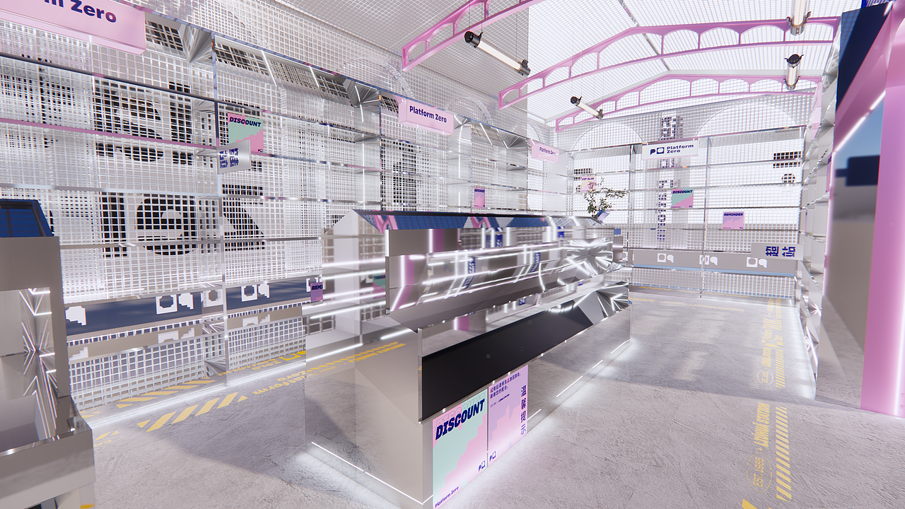 超站品牌终端形象店第二稿（图ZMzEzOTMzMjQ4） - 商业空间设计 - 站酷设计师弹射空间设计原创素材 - 站酷ZCOOL