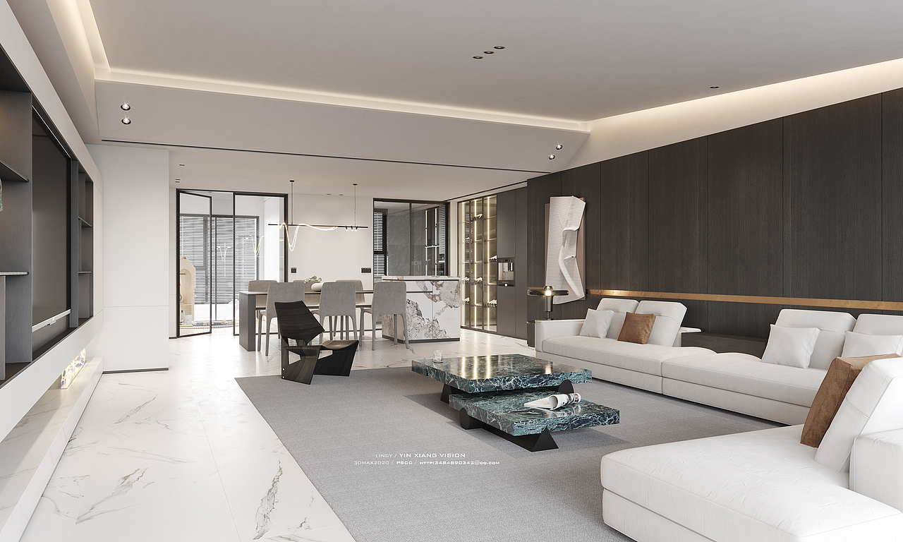 现代极简住宅（图ZMjYxNTY1ODky） - 家装设计 - 站酷设计师梦境YINXIANG原创素材 - 站酷ZCOOL