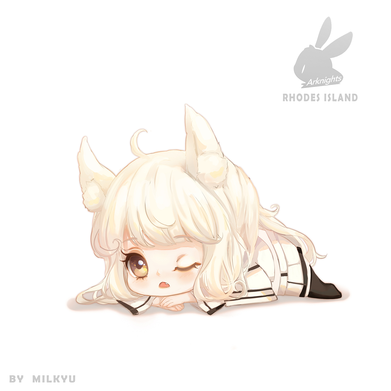 趴趴 明日方舟（图ZMTY3MDA0OTk2） - 创作习作 - 站酷设计师小白酱milkyu原创素材 - 站酷ZCOOL